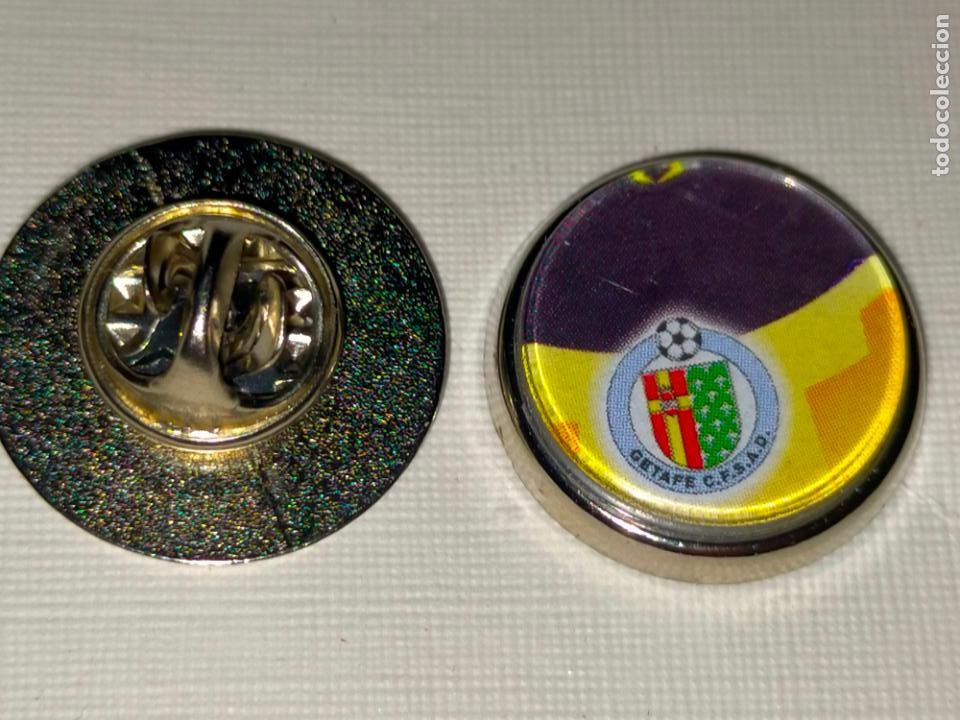 Collection pins: PIN REDONDO METAL - FUTBOL EQUIPO ESCUDO CLUB - GETAFE