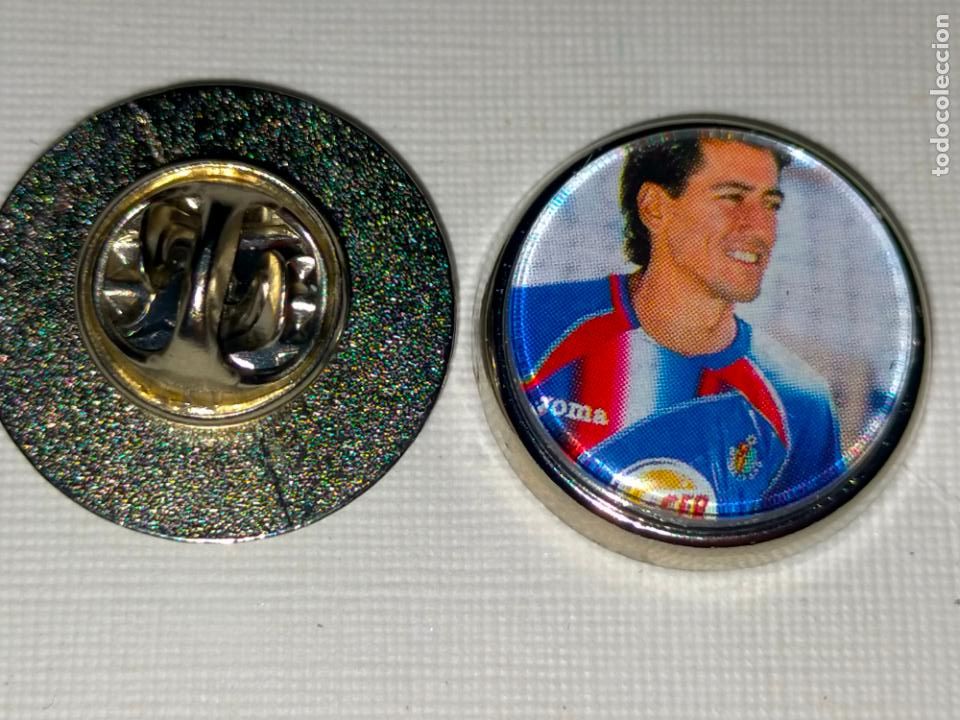 Collection pins: PIN REDONDO METAL - FUTBOL EQUIPO COMPONENTE O JUGADOR DEL CLUB - GETAFE