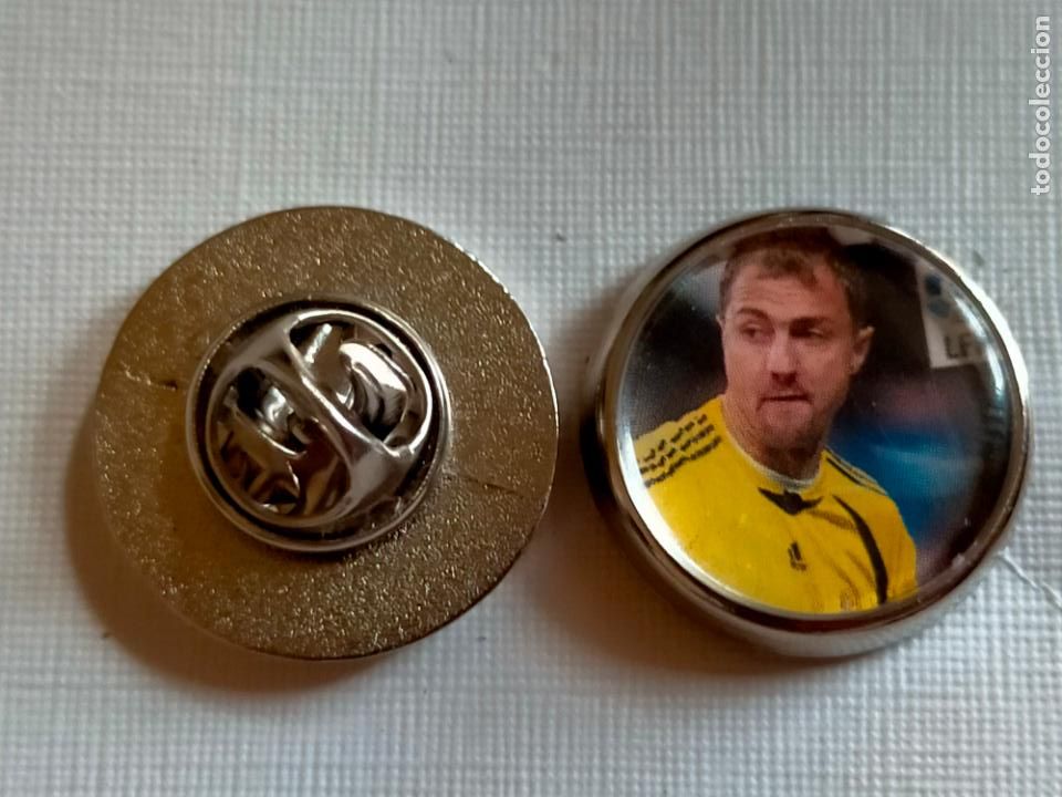 Collection pins: PIN REDONDO METAL - FUTBOL EQUIPO COMPONENTE O JUGADOR DEL REAL MADRID