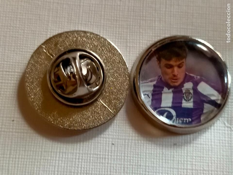 Pins de cole&ccedil;&atilde;o: PIN REDONDO METAL - FUTBOL EQUIPO JUGADOR DEL REAL VALLADOLID CLUB DE FUTBOL