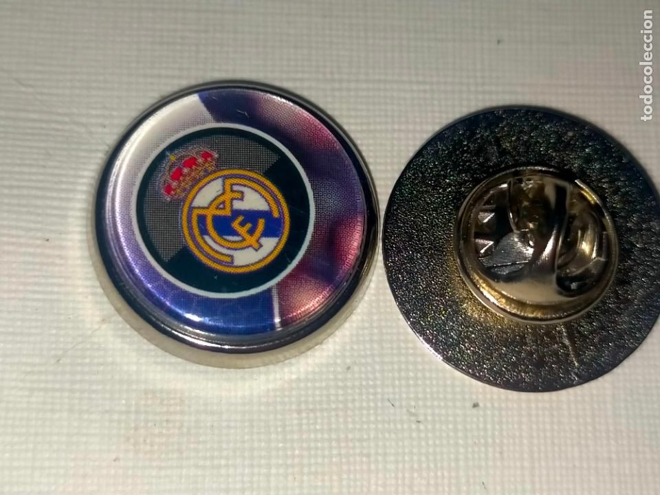 Pins de cole&ccedil;&atilde;o: PIN REDONDO METAL - FUTBOL EQUIPO COMPONENTE O JUGADOR DEL CLUB - escudo real madrid