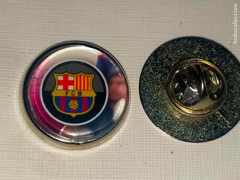 Pins de colecci&oacute;n: PIN REDONDO METAL - FUTBOL EQUIPO COMPONENTE O JUGADOR DEL CLUB - escudo futbol club barcelona