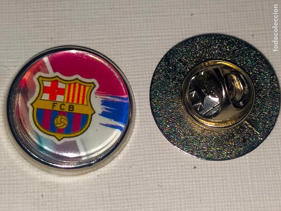Pins de cole&ccedil;&atilde;o: PIN REDONDO METAL - FUTBOL EQUIPO COMPONENTE O JUGADOR DEL CLUB - escudo futbol club barcelona