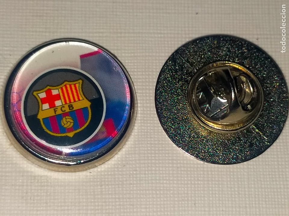 Pins de colecci&oacute;n: PIN REDONDO METAL - FUTBOL EQUIPO COMPONENTE O JUGADOR DEL CLUB - escudo futbol club barcelona