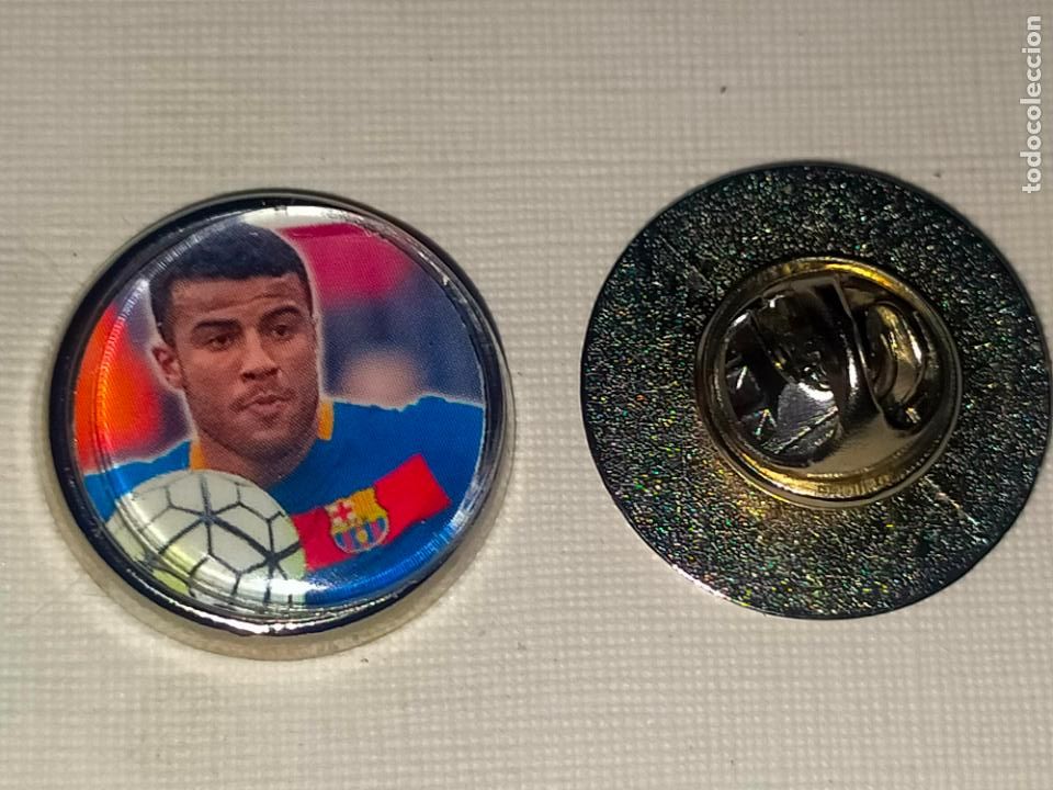 Pins de colecci&oacute;n: PIN REDONDO METAL - FUTBOL EQUIPO COMPONENTE O JUGADOR DEL CLUB - futbol club barcelona