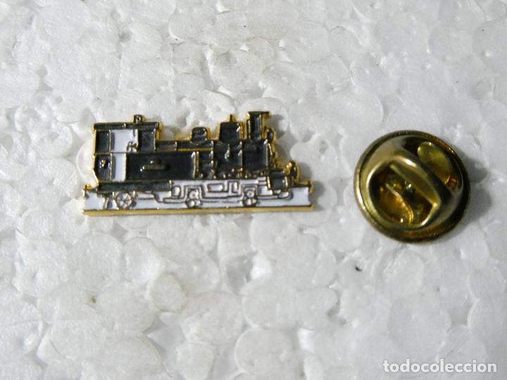 Pins de colecci&oacute;n: PIN DE TRENES FERROCARRILES. SUIZA. ANTIGUA LOCOMOTORA MARCAJE ELECTA BASEL