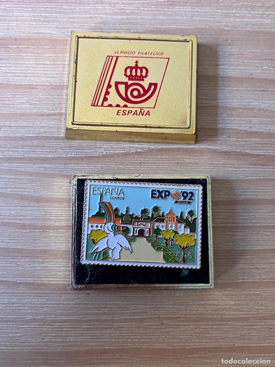 Pins de colecci&oacute;n: Var. SELLO PIN CORREOS EXPO 92 SEVILLA