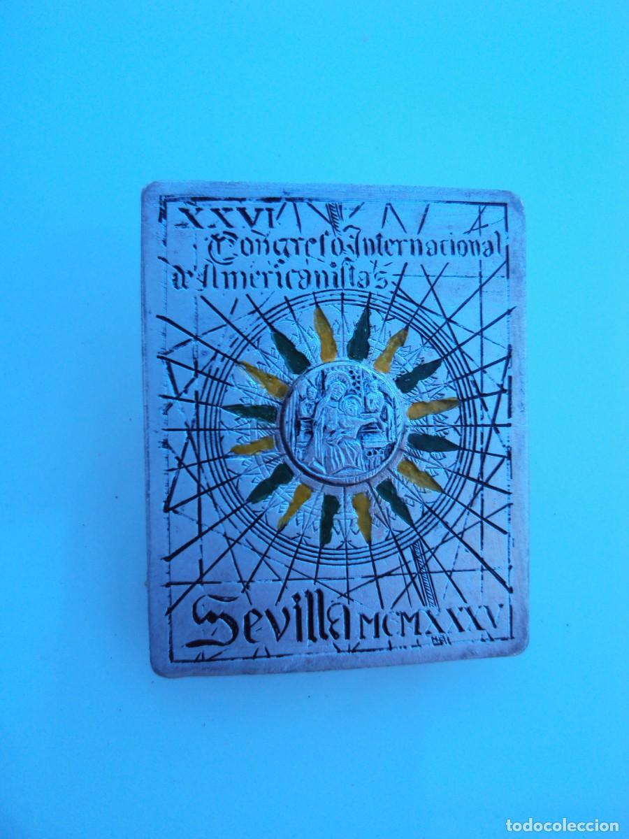 Pins de colecci&oacute;n: Insignias y &rdquo;Pins&rdquo; del Congreso Internacional de Americanistas de 1935 en Sevilla