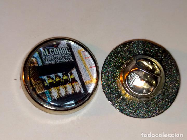 Pins de colecci&oacute;n: pin redondo metal - CERVEZA maier artesanal hecha en C&aacute;diz