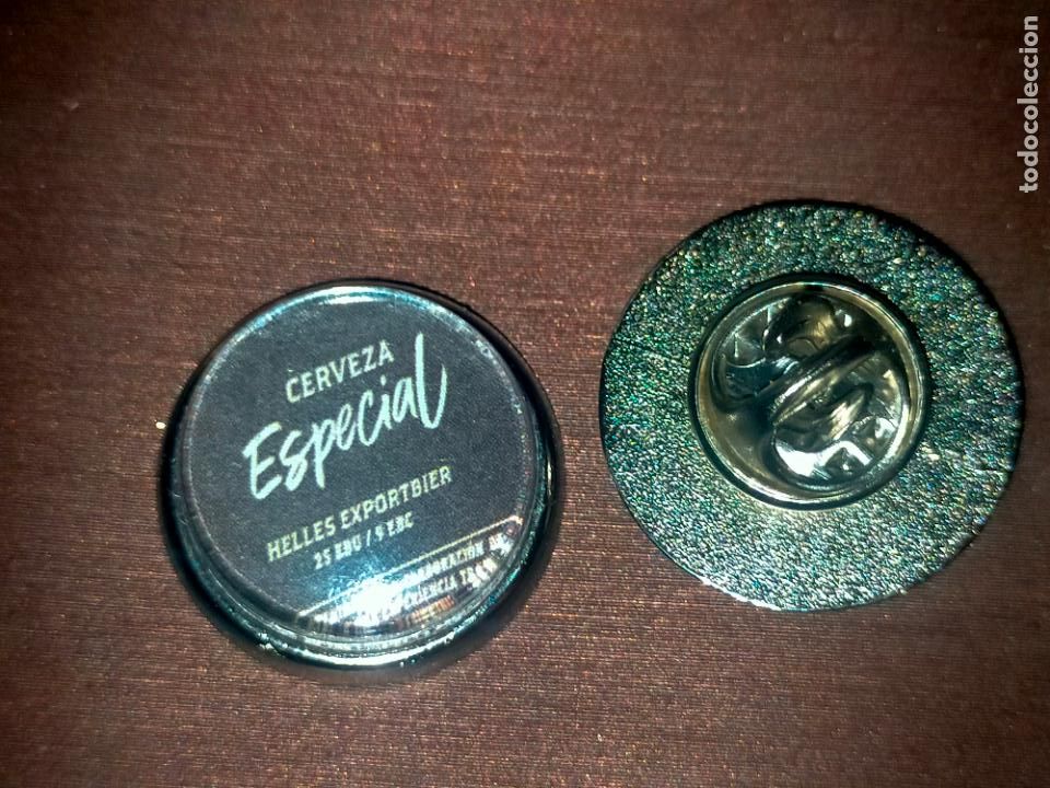 Pins de colecci&oacute;n: pin redondo metal - CERVEZA ESTRELLA GALICIA