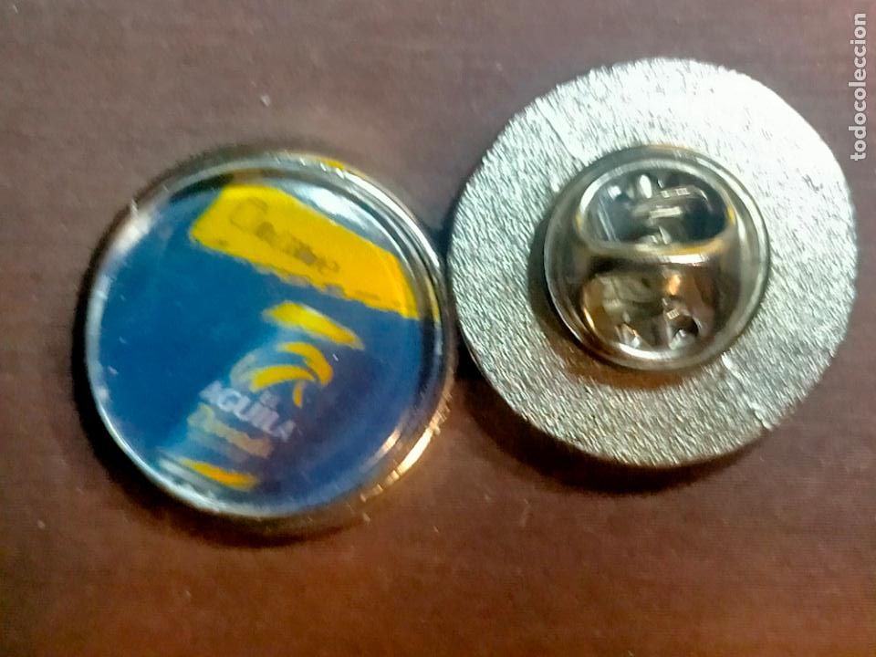 Collection pins: pin redondo metal - CERVEZA AGUILA