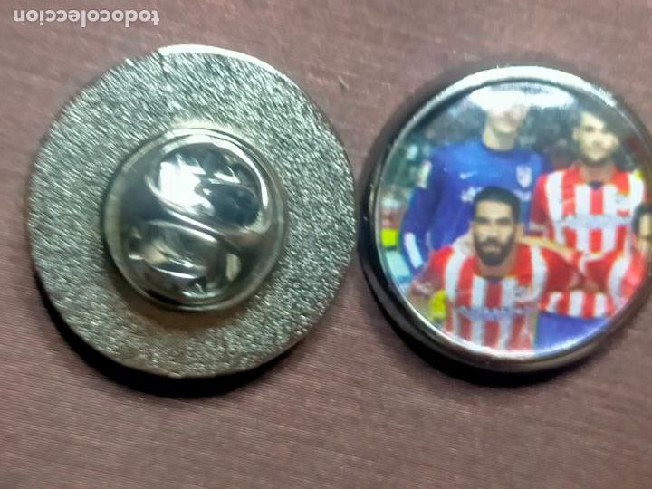 Pins de colecci&oacute;n: pin redondo metal - f&uacute;tbol equipo club Atl&eacute;tico de Madrid