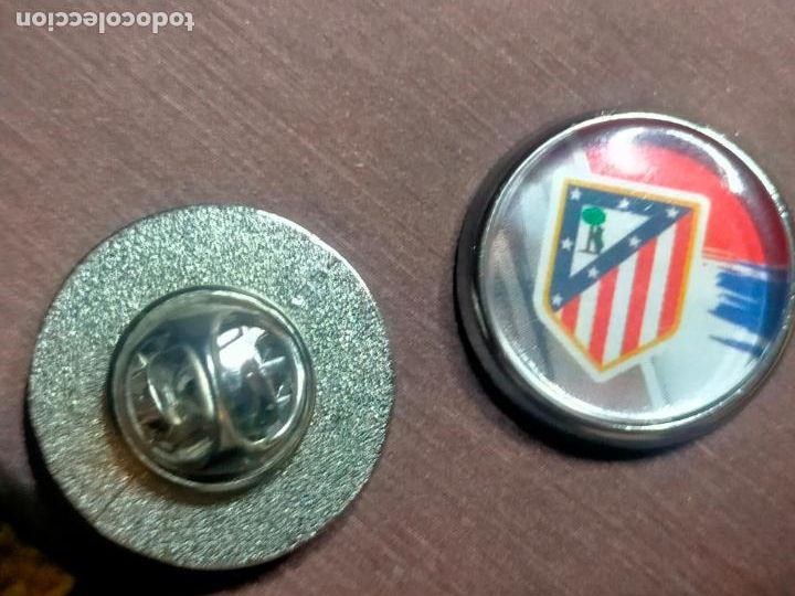 Pins de colecci&oacute;n: pin redondo metal - f&uacute;tbol equipo club Atl&eacute;tico de Madrid