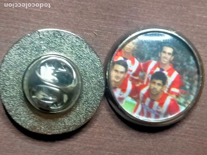 Pins de colecci&oacute;n: pin redondo metal - f&uacute;tbol equipo club Atl&eacute;tico de Madrid