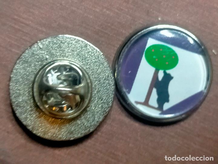 Pins de colecci&oacute;n: pin redondo metal - f&uacute;tbol equipo club Atl&eacute;tico de Madrid