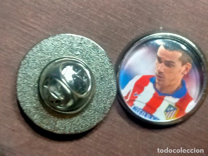 Pins de colecci&oacute;n: pin redondo metal - f&uacute;tbol equipo club Atl&eacute;tico de Madrid