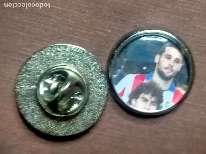 Pins de cole&ccedil;&atilde;o: pin redondo metal - f&uacute;tbol equipo club Atl&eacute;tico de Madrid