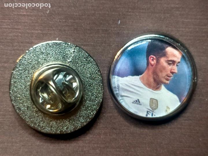Pins de cole&ccedil;&atilde;o: pin redondo metal - f&uacute;tbol equipo club real Madrid