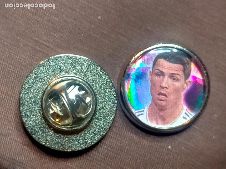 Pins de cole&ccedil;&atilde;o: pin redondo metal - f&uacute;tbol equipo club real Madrid