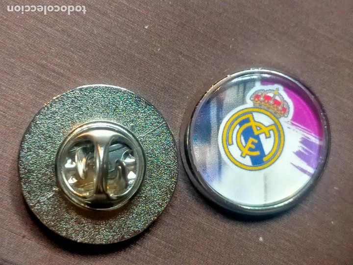 Collection pins: pin redondo metal - f&uacute;tbol equipo club real Madrid