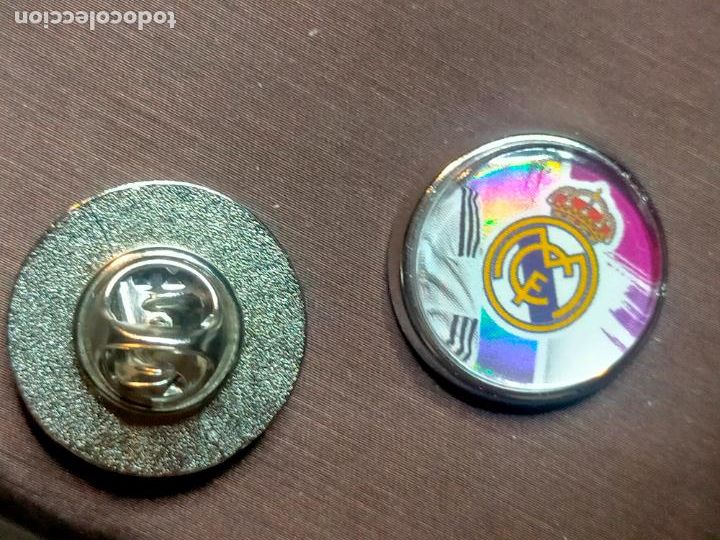 Collection pins: pin redondo metal - f&uacute;tbol equipo club real Madrid