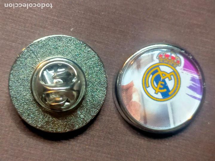 Collection pins: pin redondo metal - f&uacute;tbol equipo club real Madrid