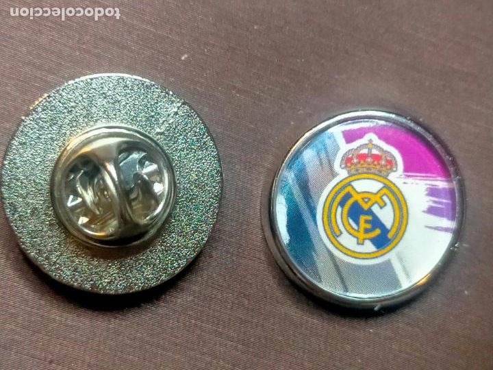 Collection pins: pin redondo metal - f&uacute;tbol equipo club real Madrid
