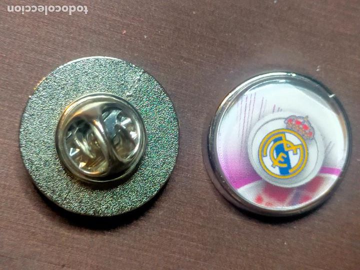 Collection pins: pin redondo metal - f&uacute;tbol equipo club real Madrid