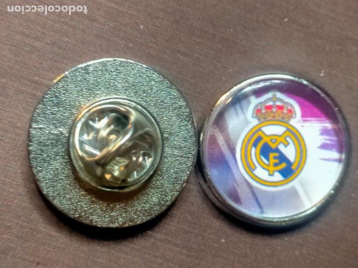 Collection pins: pin redondo metal - f&uacute;tbol equipo club real Madrid