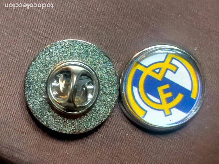 Collection pins: pin redondo metal - f&uacute;tbol equipo club real Madrid