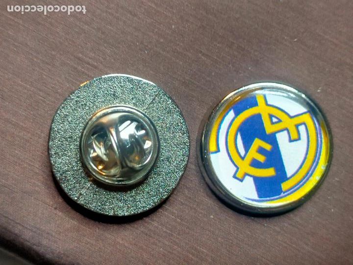 Collection pins: pin redondo metal - f&uacute;tbol equipo club real Madrid