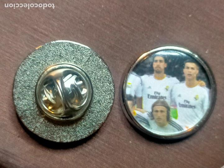 Collection pins: pin redondo metal - f&uacute;tbol equipo club real Madrid