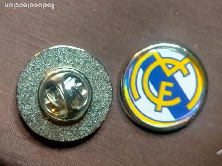 Collection pins: pin redondo metal - f&uacute;tbol equipo club real Madrid