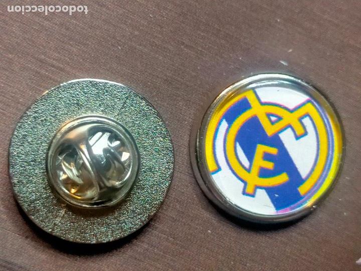 Collection pins: pin redondo metal - f&uacute;tbol equipo club real Madrid