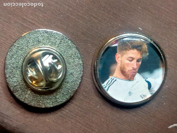 Collection pins: pin redondo metal - f&uacute;tbol equipo club real Madrid