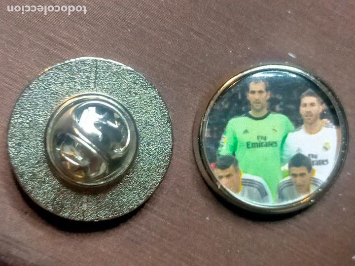 Collection pins: pin redondo metal - f&uacute;tbol equipo club real Madrid