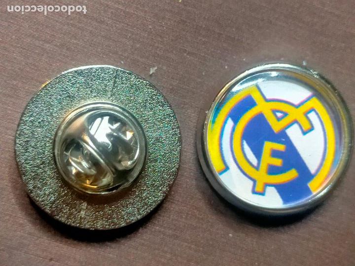 Collection pins: pin redondo metal - f&uacute;tbol equipo club real Madrid