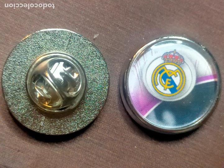 Collection pins: pin redondo metal - f&uacute;tbol equipo club real Madrid