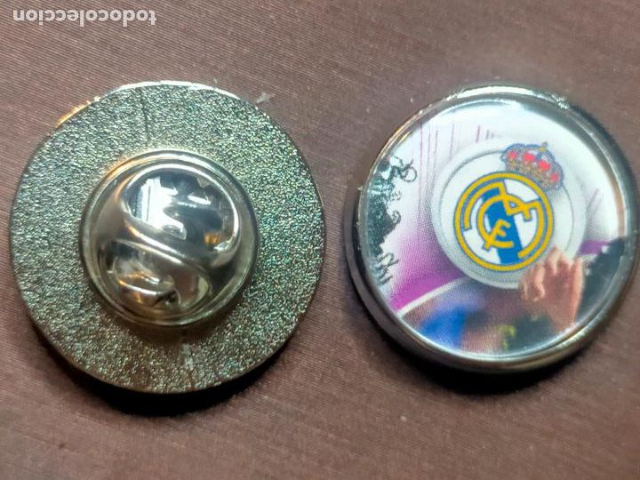 Collection pins: pin redondo metal - f&uacute;tbol equipo club real Madrid