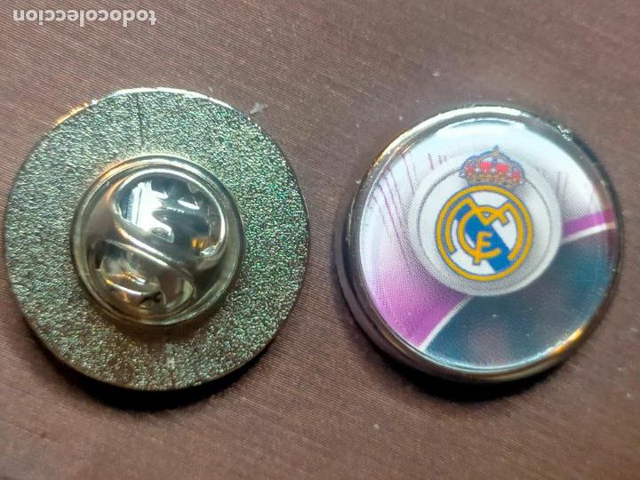 Collection pins: pin redondo metal - f&uacute;tbol equipo club real Madrid