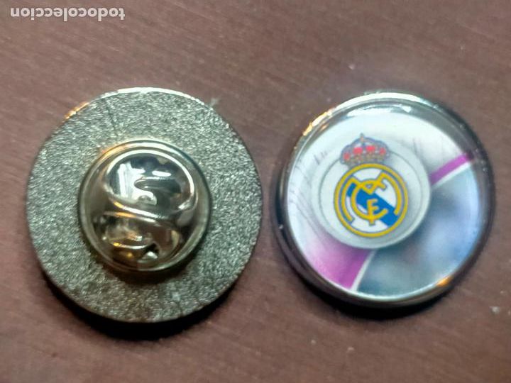Collection pins: pin redondo metal - f&uacute;tbol equipo club real Madrid