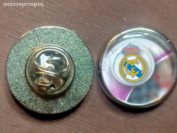 Collection pins: pin redondo metal - f&uacute;tbol equipo club real Madrid