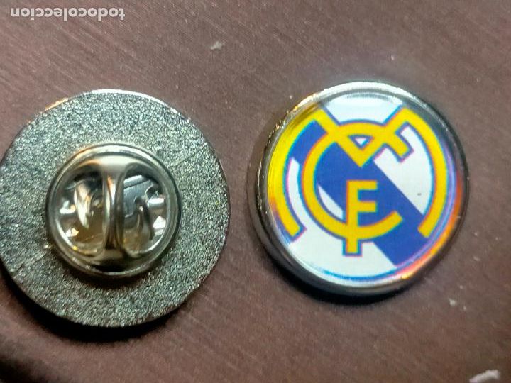 Collection pins: pin redondo metal - f&uacute;tbol equipo club real Madrid