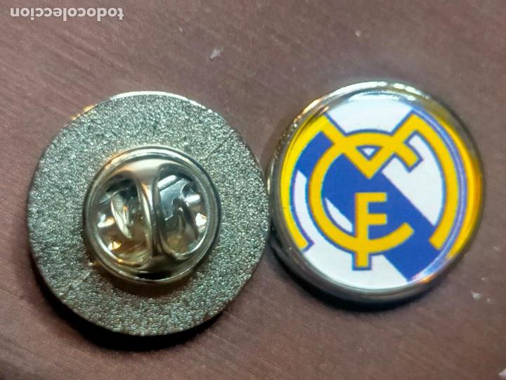 Collection pins: pin redondo metal - f&uacute;tbol equipo club real Madrid