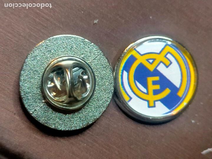 Collection pins: pin redondo metal - f&uacute;tbol equipo club real Madrid