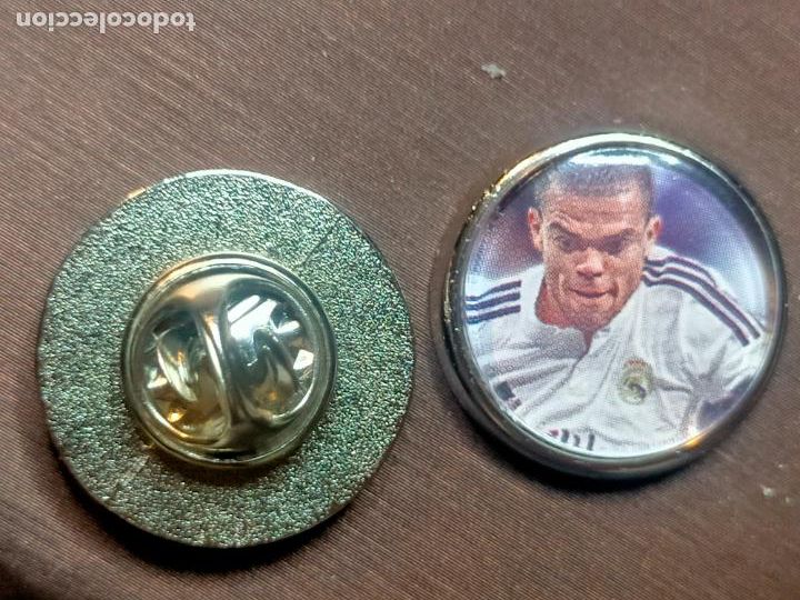Collection pins: pin redondo metal - f&uacute;tbol equipo club real Madrid