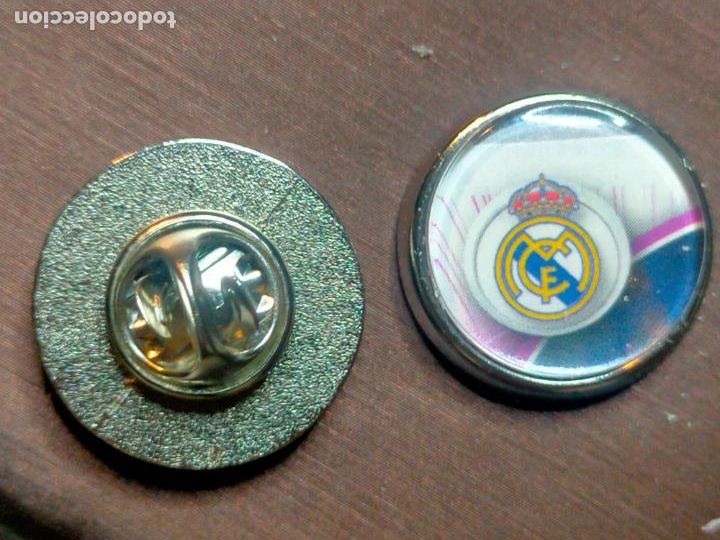 Collection pins: pin redondo metal - f&uacute;tbol equipo club real Madrid