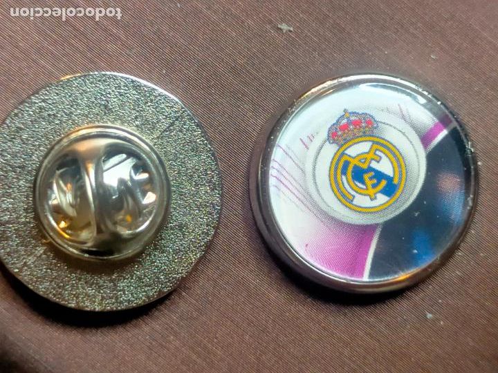 Collection pins: pin redondo metal - f&uacute;tbol equipo club real Madrid
