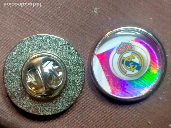 Collection pins: pin redondo metal - f&uacute;tbol equipo club real Madrid