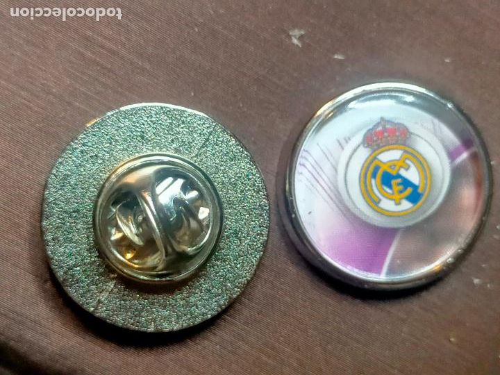 Collection pins: pin redondo metal - f&uacute;tbol equipo club real Madrid